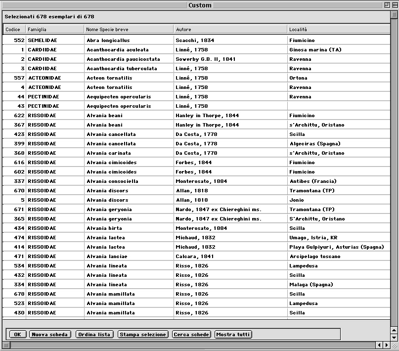 Archiviazione dati... un metodo